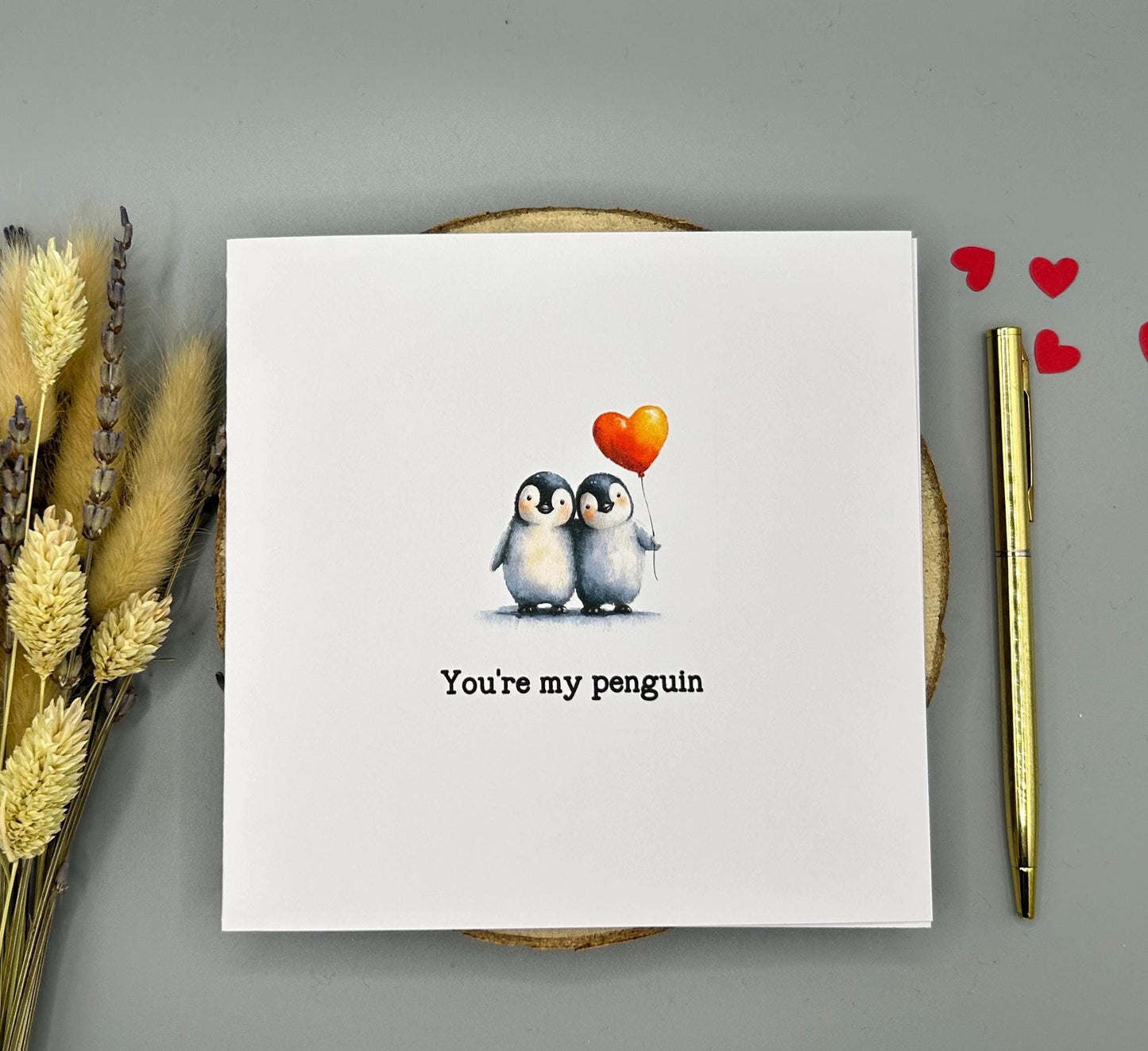 You’re My Penguin, Love Card For Anniversary