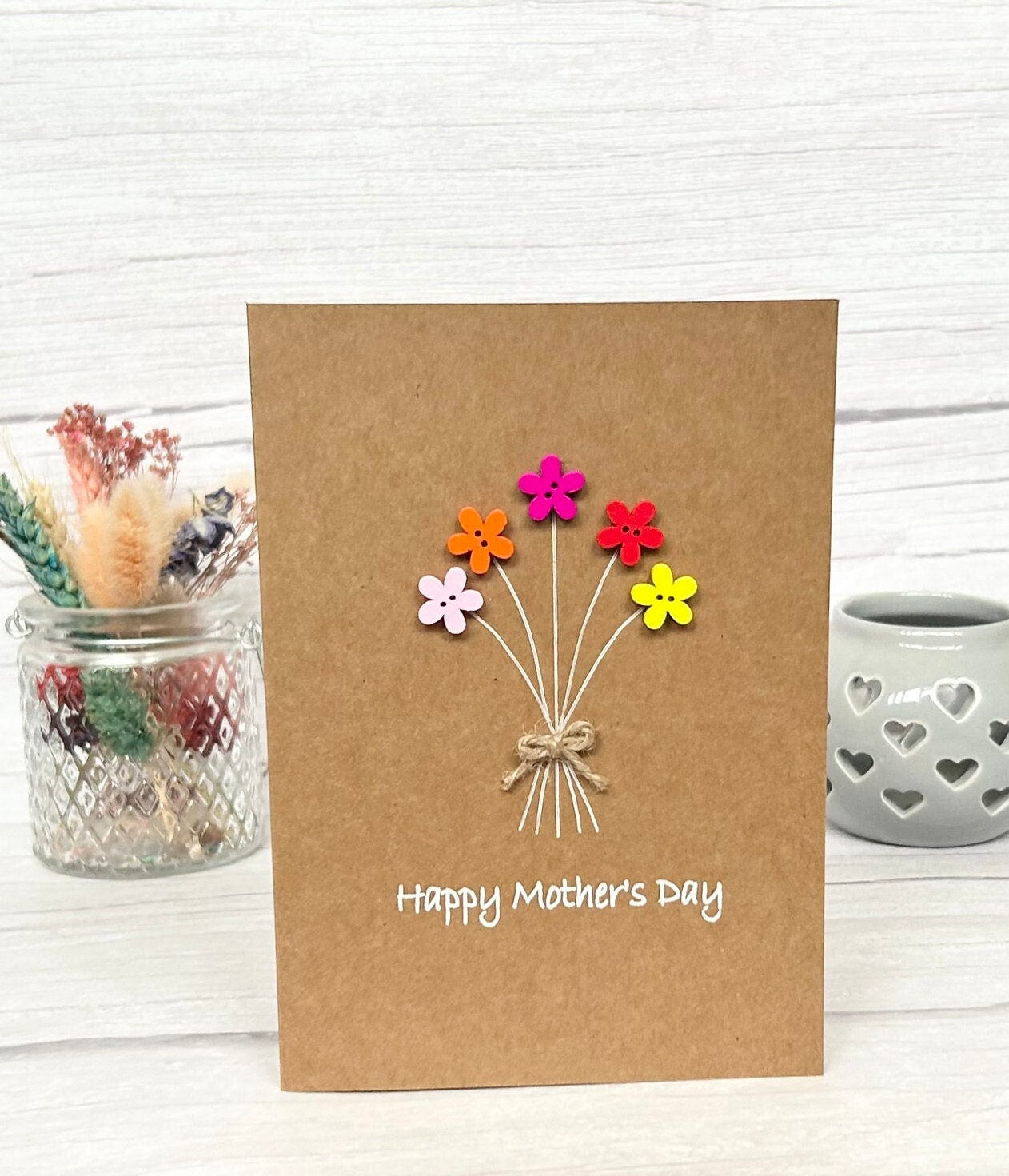 Mothers Day Card, Happy Mothers Day, Card For Mothers Day, Mothers Day Card, Personalised Mothers Day Card, Daisy Card