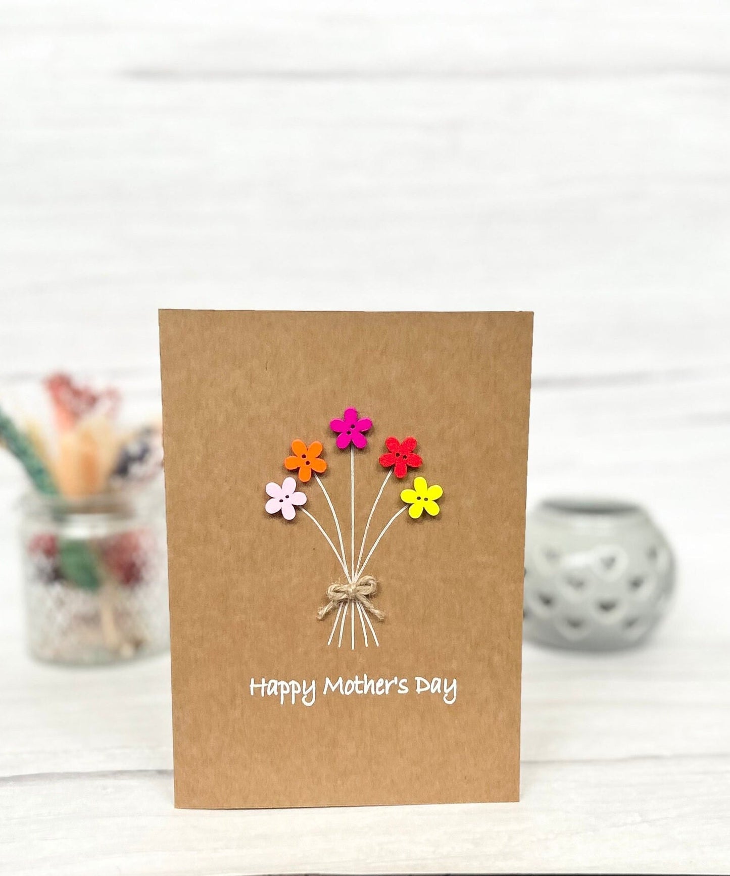Mothers Day Card, Happy Mothers Day, Card For Mothers Day, Mothers Day Card, Personalised Mothers Day Card, Daisy Card