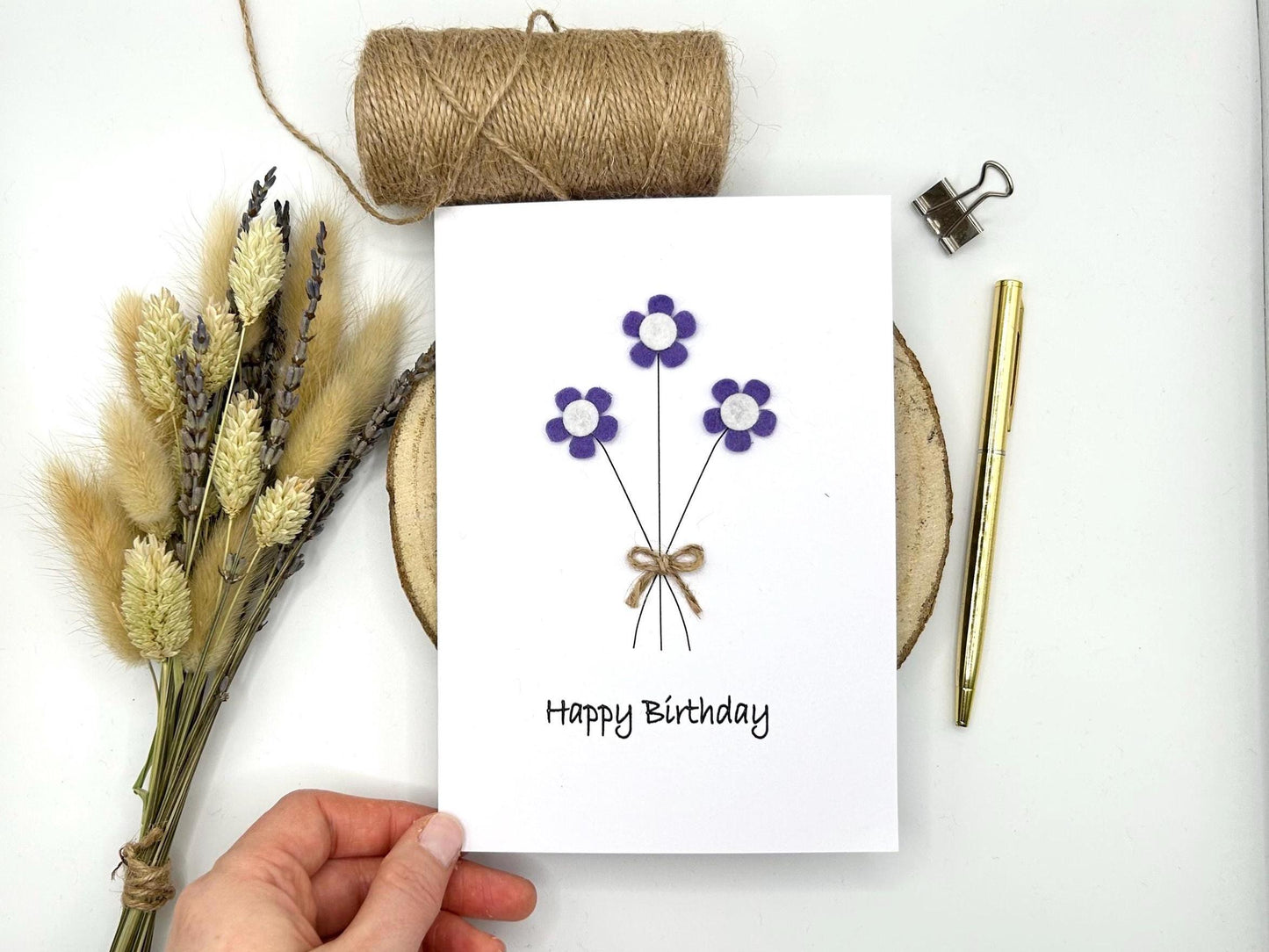 Personalised Daisy Birthday Card, Mum Daisy Card, Birthday Card for Her