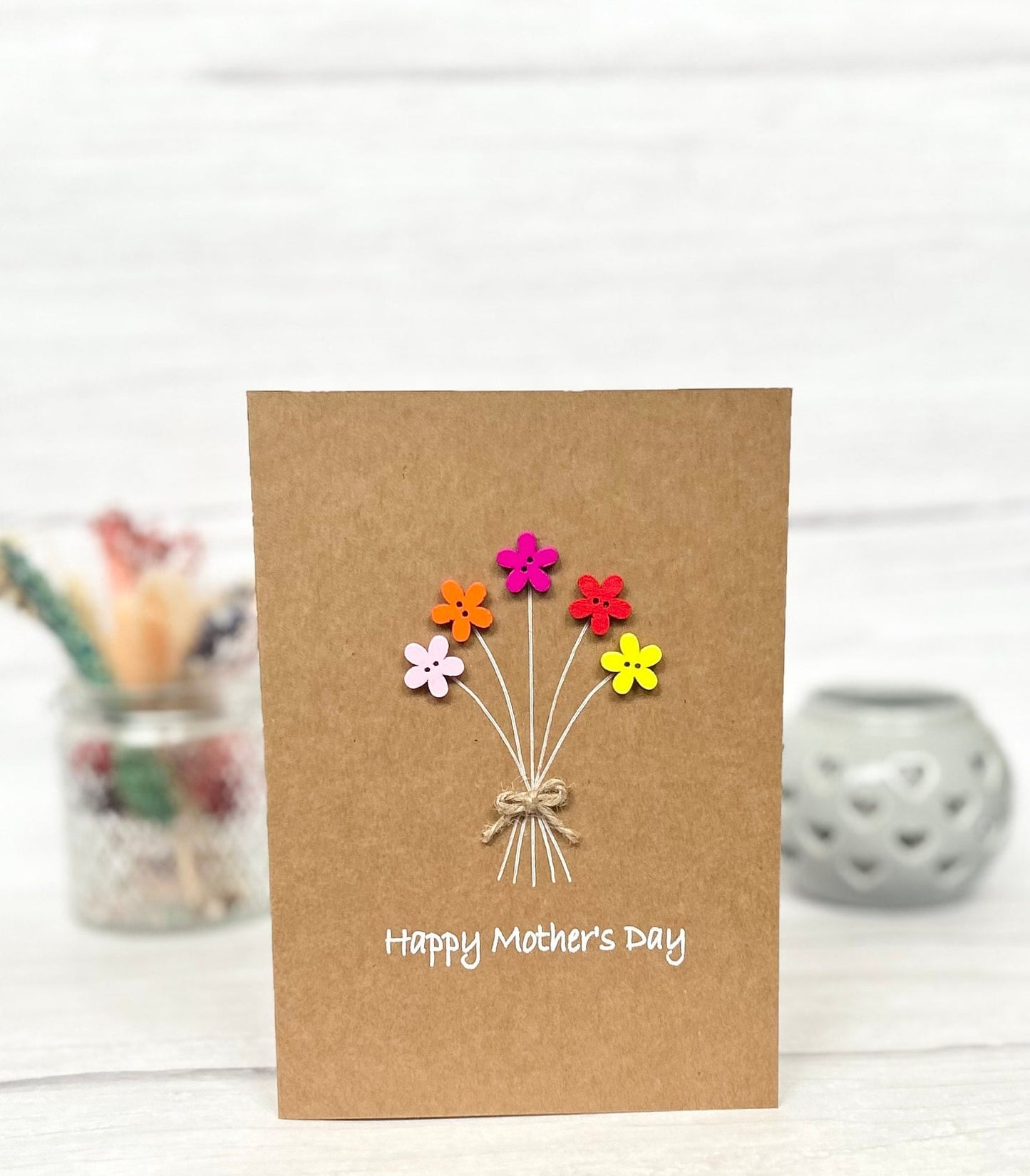 Mothers Day Card, Happy Mothers Day, Card For Mothers Day, Mothers Day Card, Personalised Mothers Day Card, Daisy Card