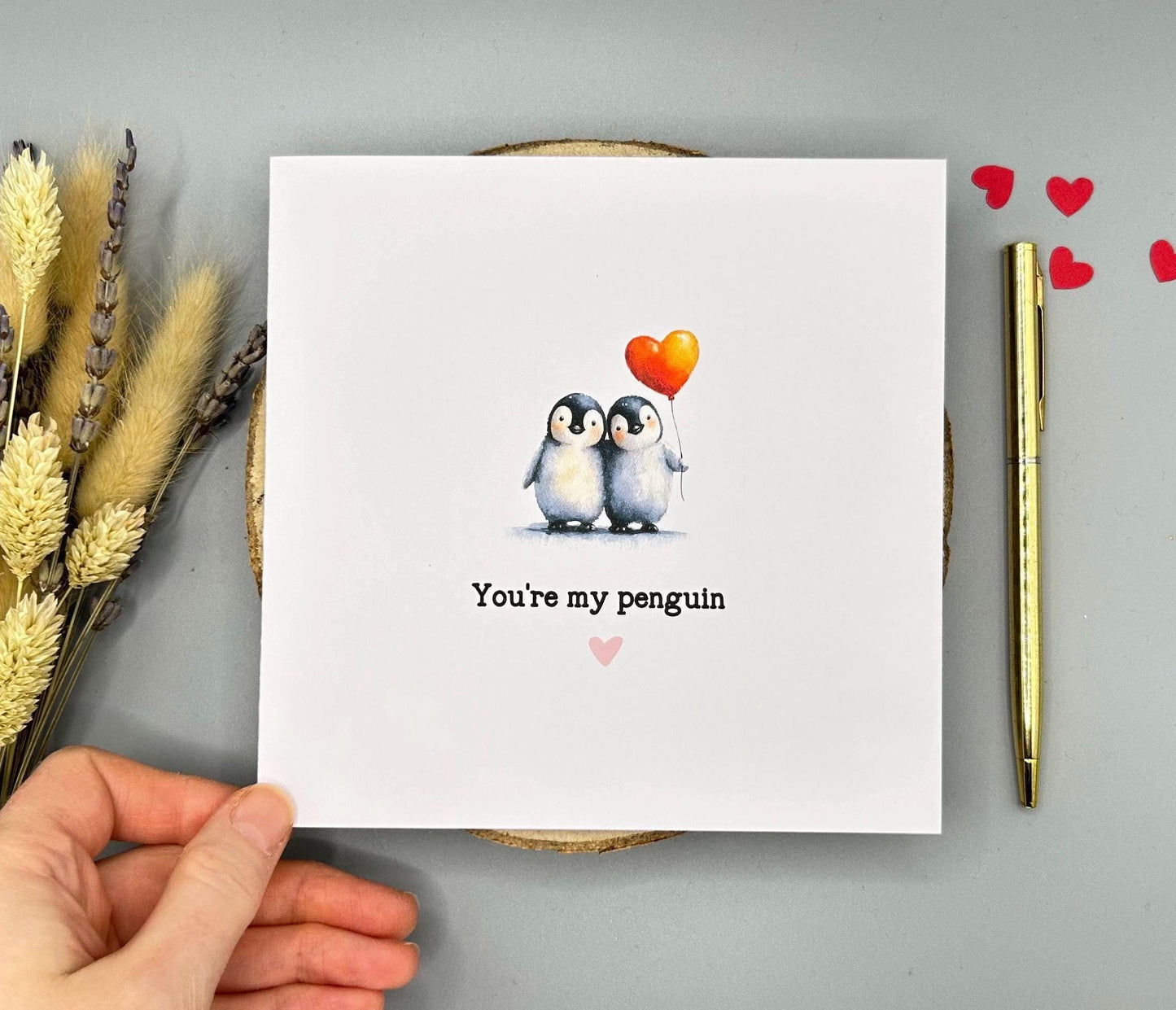 You’re My Penguin, Love Card For Anniversary
