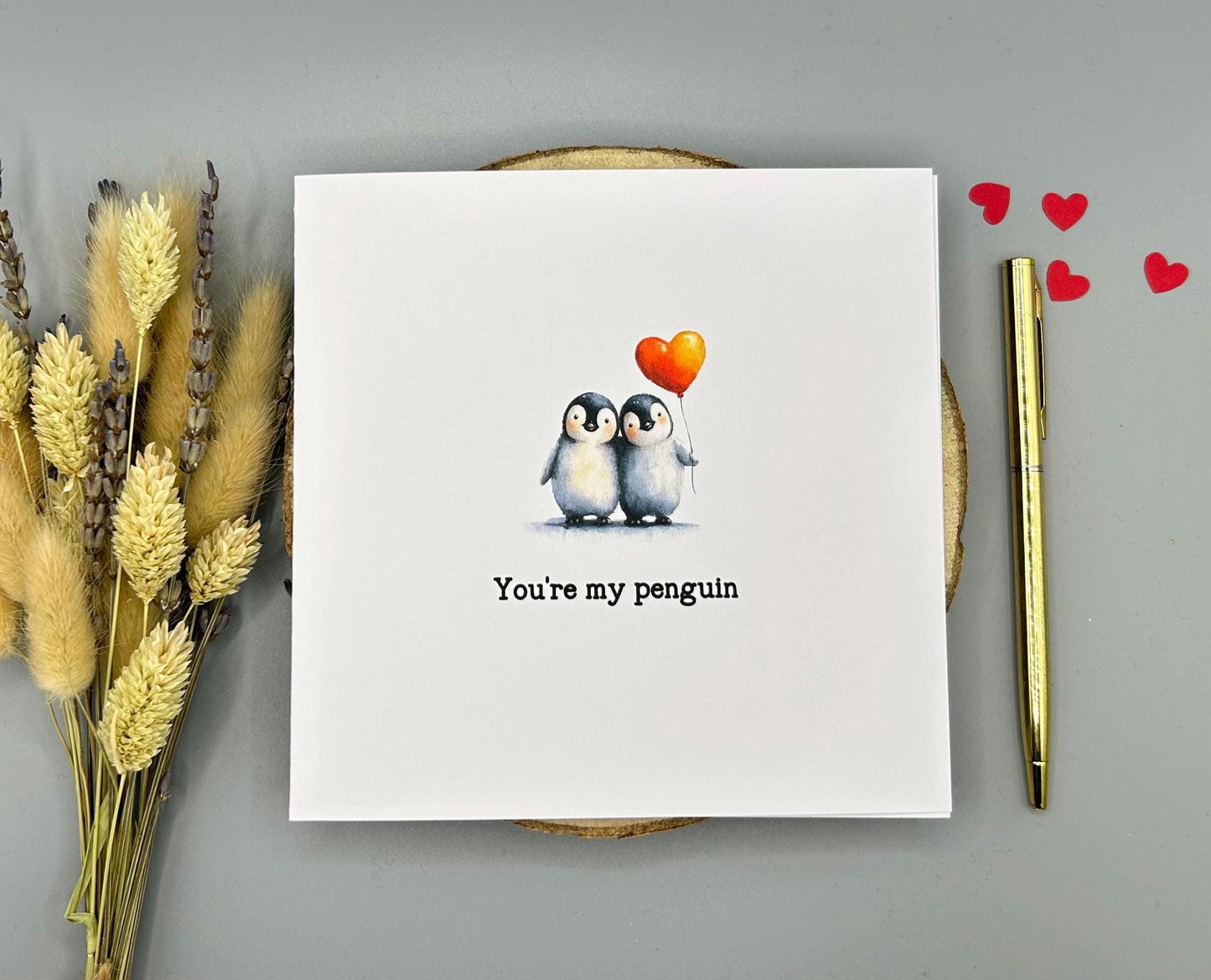 You’re My Penguin, Love Card For Anniversary