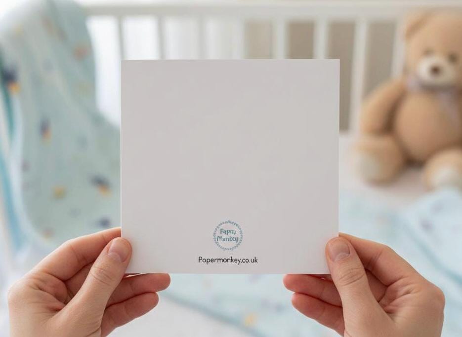 New Baby Card, New Baby Boy Card, Welcome To The World Card, New Baby Boy Card, New Baby Gifts, Newborn Card
