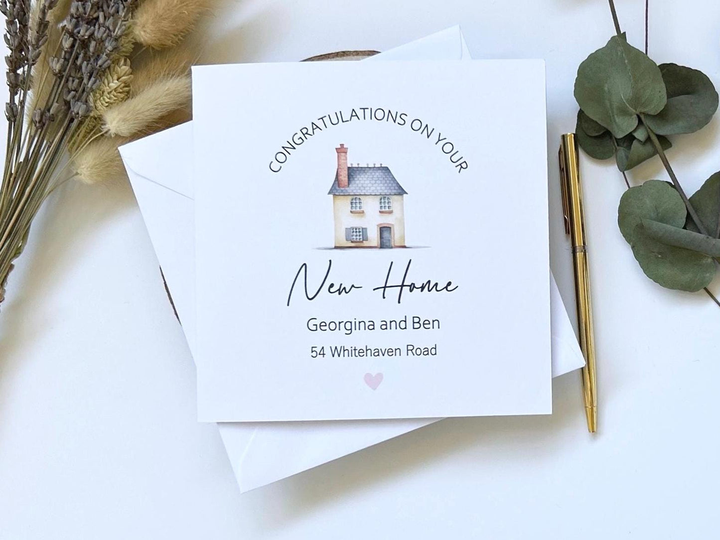 New Home Card, Moving Home Card, Congratulations on your First Home
