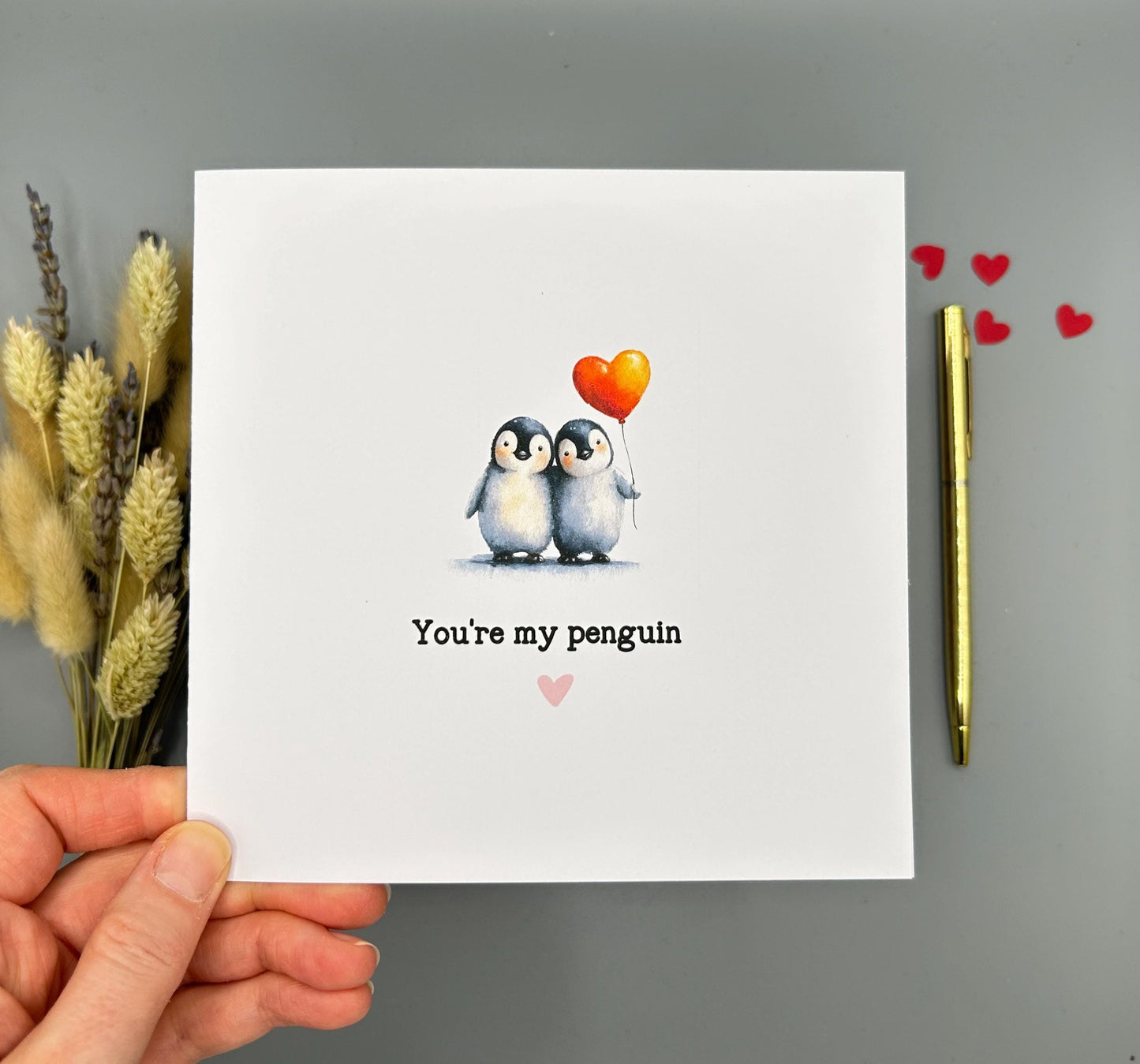 You’re My Penguin, Love Card For Anniversary