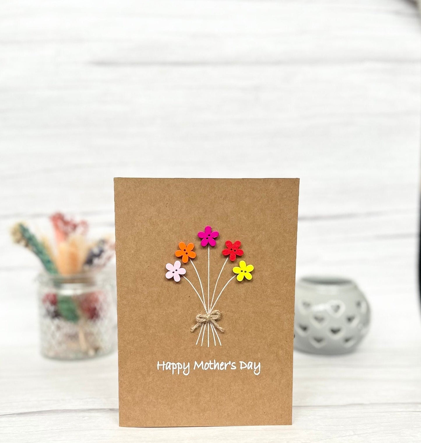 Mothers Day Card, Happy Mothers Day, Card For Mothers Day, Mothers Day Card, Personalised Mothers Day Card, Daisy Card