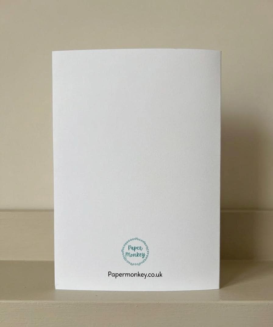 Handmade Daisy Birthday Card with Twine Bow