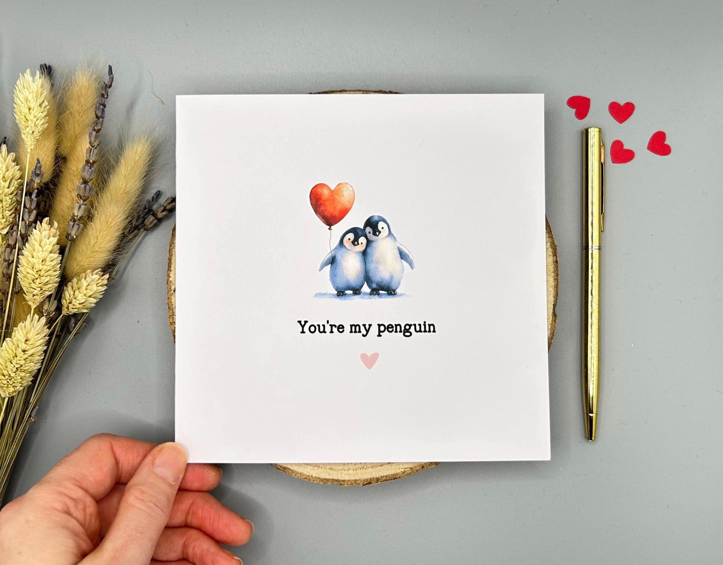 You’re My Penguin, Love Card For Valentines and Anniversary