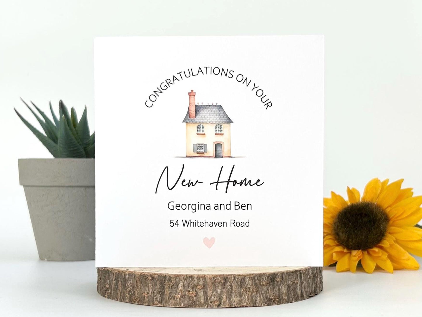 New Home Card, Moving Home Card, Congratulations on your First Home