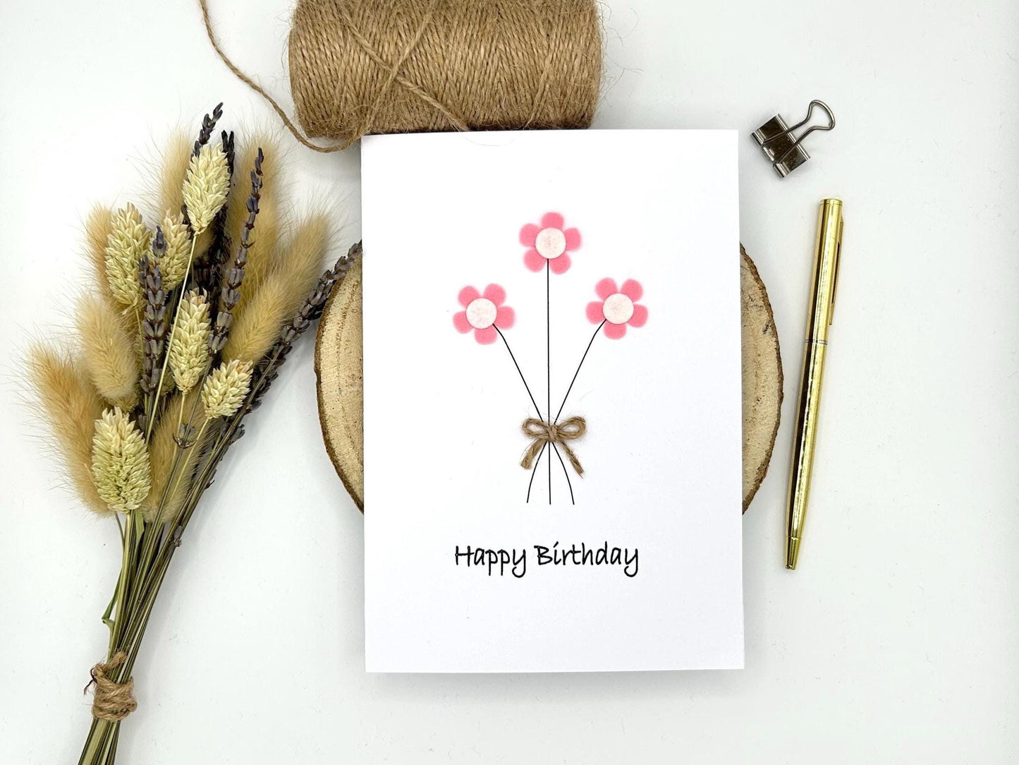 Personalised Daisy Birthday Card, Mum Daisy Card, Birthday Card for Her